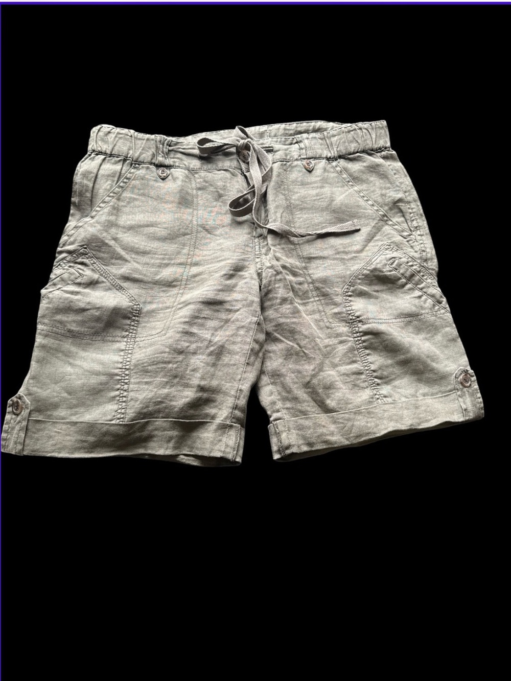 Joie Women's Cargo Shorts in Light Gray